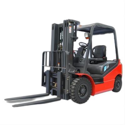 China Four Wheel Counter Balanced Diesel Forklift Truck 2.5Ton for sale