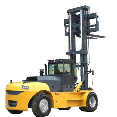 Chine High Performance Large Tonnage Balanced Heavy Diesel Forklift 25 Tons High Efficiency Forklift Truck à vendre