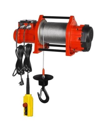 China Lifting equipment200KG and lifting height 30m Fast Permanent Magnet Rope Hoist Frequency Conversion Motor Rope Hoist for sale
