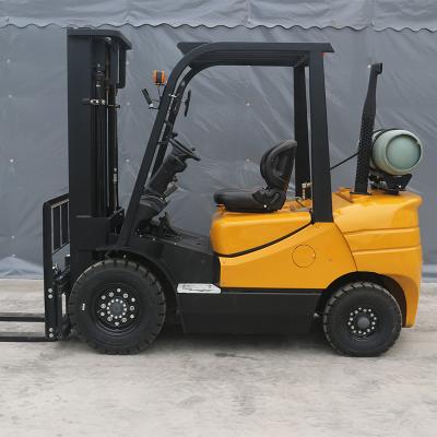 China Shock Absorption LPG Powered Counterbalance Forklift 3.5 Ton Durable for sale
