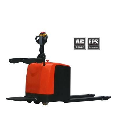 China CE ISO Certification Power Pallet Jack High Efficiency Electric Stacker Warehouse forklift Electric forklift  truck for sale