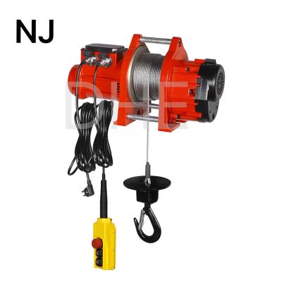 China Mini jib crane200KG And Lifting Height 70m  Electric Rope Hoist 70M With Permanent Magnet Frequency Conversion Motor for sale