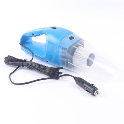 China Blue Abarth Car Fitment Powerful Smart Vacuum Cleaner Air Duster with 3M Power Supply for sale