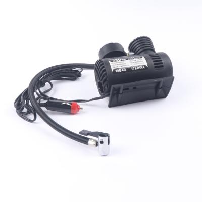 China Compact 12V Car Tyre Inflator with 50cm Air Hose and Portable Digital Air Compressor for sale