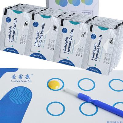 中国 0.5g Individual Pack Fluoride Varnish For Children Enamel Demineralization Treatment 販売のため