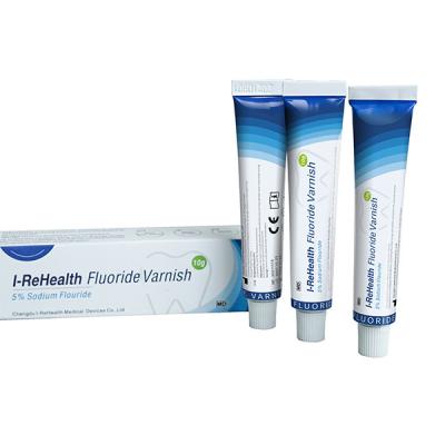 China 10ml Fruit Flavour 5% Sodium Fluoride Varnish 22600ppm In Dental CE ISO for sale