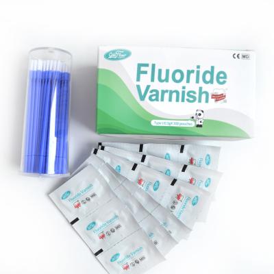 China White Dental Care 0.5g Fluoride Varnish For Tooth Decay With ISO for sale