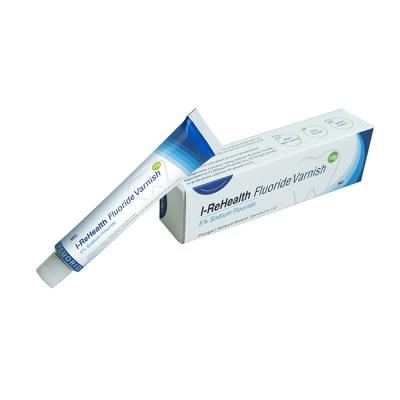 China Natural Resin 5% Naf Sticky Fluoride Varnish Teeth Sensitivity CE for sale