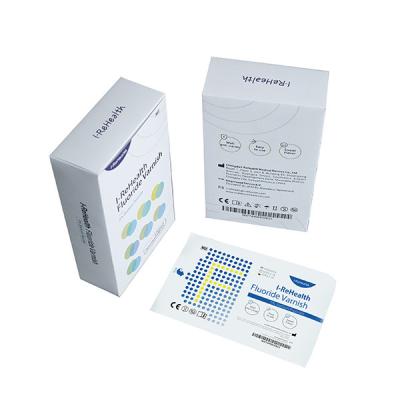 China 0.5g Pediatric Topical Applic Fluoride Varnish 10 Set Separate Kits for sale