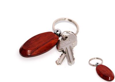 China Oval Rosewood key chain for sale
