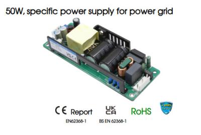 China 50W 24 Volt SMPS AC DC Switching Power Supply 305VAC Input Single Output for sale