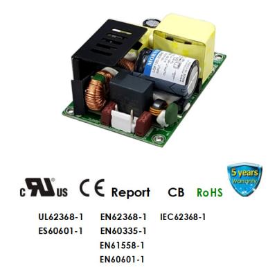 China Industrial AC DC Open Frame Power Supply Unit 120W UL62368 With PFC Function for sale
