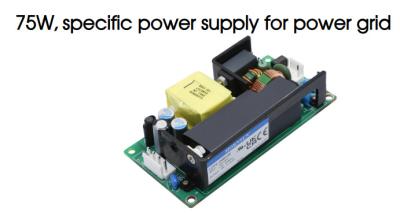 China Universal Regulated Medical AC DC Power Supply 75W 15V IEC 62368 for sale