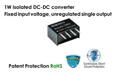 China Low Power Isolated Single Dc Dc Converter B03_S-1WR3 3.3VDC 1W Fixed Input Voltage for sale