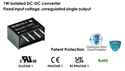 China B0503S-1WR3 DC DC Converter Module UKCA Unregulated Dual Output for sale