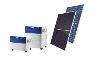 China control inteligente de la CPU del doble del generador solar portátil del sistema de almacenamiento solar 3000W en venta
