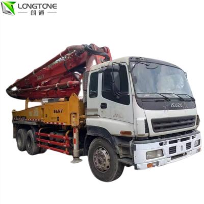 China 48m Truck Mounted Concrete Line Pump Truck 45.8m SYG5361THB for sale