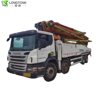 China Used Sany Truck Mounted Concrete Pump 37m 69m 600L Open Loop for sale
