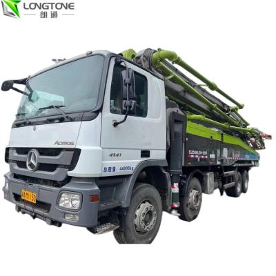 China Second Hand Used Concrete Line Pumps Truck S valve 4 Axle  49X-6RZ for sale