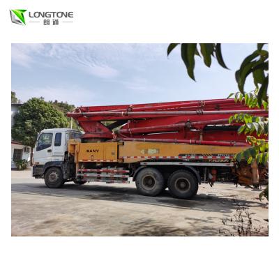 China Used 47m Concrete Pump Truck SYG5330THB 47 Anti Vibration Boom Pump for sale