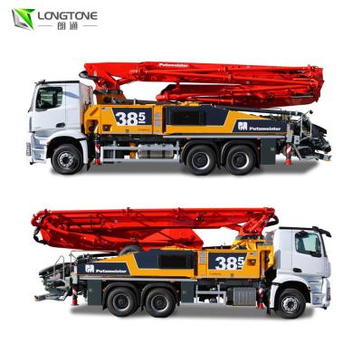 China Used Diesel Concrete Pump Truck 700L 230mm Cylinder for sale
