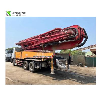 China Sany Truck Mounted Concrete Pump With 24m 36m 56m 59m Max. Delivery Height à venda