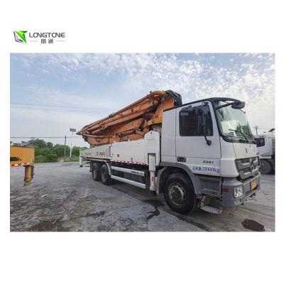 China Customized Diesel Power Second Hand Boom Truck 320L Oil Tank Capacity en venta