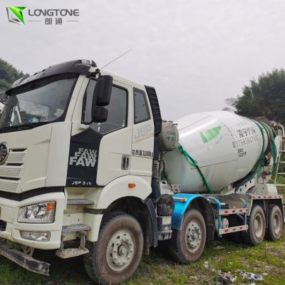 China Left Hand Drive Used Mixer Truck 10 M3 High Load Moment Concrete Transit Mixer for sale