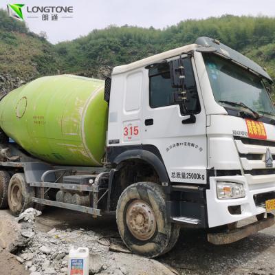 China Sinotruck Howo Used Mixer Truck 8m3 12m3 20m3 For Concrete for sale