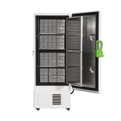 China 338L Minus 86 Degree Laboratory Super Ultra Low Temperature Lab Freezer Fridge Refrigerator With Single Foaming Door for sale