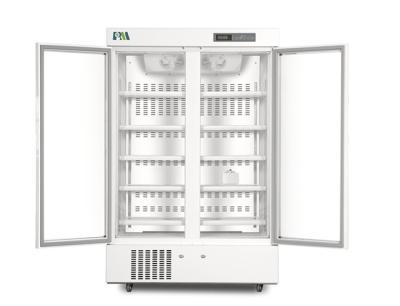 China R600a 656 Liters Double Door Pharmacy Refrigerator With LED Interior Light for sale