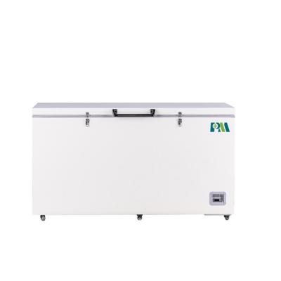 China 485 Liters Largest Capacity Top Open Biomedical Chest Freezer With Microcomputer Control for sale