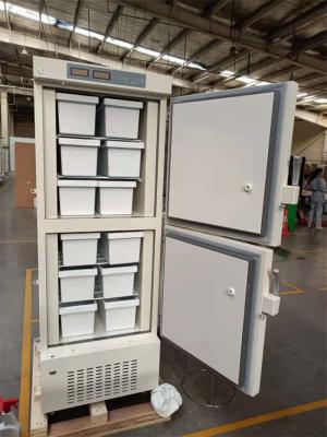 China El color roció el congelador del laboratorio de los grados 358L del acero -25 con 12 cajones en venta