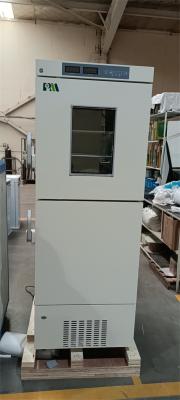 中国 良質の直立した深い二重泡立つドアの生物医学的な結合された冷蔵庫の冷凍庫368リットルの 販売のため
