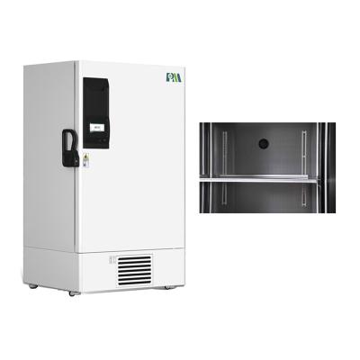 China Large Capacity Upright Double Chamber Vaccine Ultra Cold Freezer Energy Saving for sale