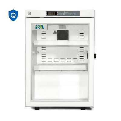 China 2-8 Degree Portable Spray Coated Steel Pharmacy Medical Refrigerator 60 Liters for sale