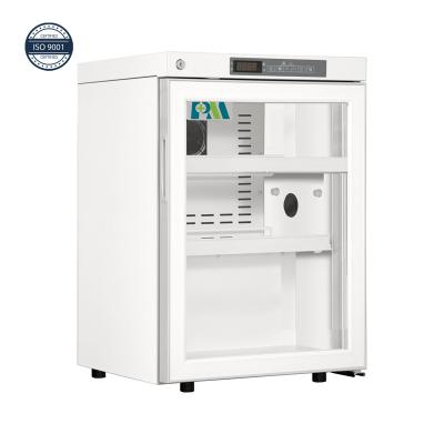 China Mini Portable Vertical Stand Pharmacy Vaccine Refrigerator 2 - 8 Degrees For Lab 60L for sale