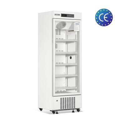 China refrigerador médico de la farmacia vertical del laboratorio 316L para el almacenamiento vaccíneo de los grados 2-8 en venta