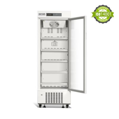 Китай Холодильник фармации управлением 316L микропроцессора медицинский с одиночной стеклянной дверью автоматическим Frost высококачественным продается