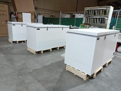 China 40H485 - Congelador de cofre biomédico a -40°C, 485L, congelador profundo médico de alta capacidad para almacenamiento de virus y muestras en venta