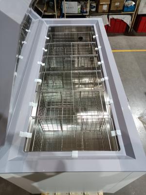 China 40H485 - Congelador de cofre biomédico a -40°C, 485L, congelador profundo médico de alta capacidad para almacenamiento de virus y muestras en venta