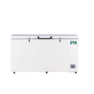China 485 Liters Minus 60 Degree Laboratory Biomedical Deep Chest Freezer with Stainless Steel for sale