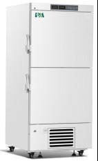 China 528L Capacity Two Chambers Laboratory Upright Freezer Fridge -25 Degree With Two Solid Door for sale