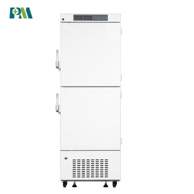 China Minus 25 Degrees 358L Vaccine Medical Deep Freezer With Two Independent Chambers 12 Drawers for sale