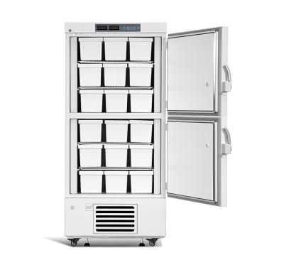 China -40 graus de poupança de energia verticalmente 528 litros de congelador médico com multi gavetas à venda