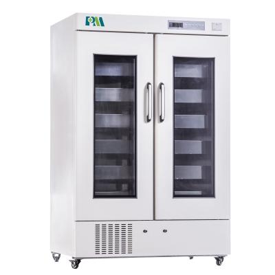 Китай R134a 4 крови хранения градуса нержавеющей стали 1008L холодильника для больницы продается
