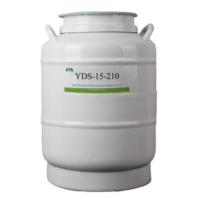 China El tanque de almacenamiento líquido criogénico grande del diámetro YDS-35-210 2L 100L en venta