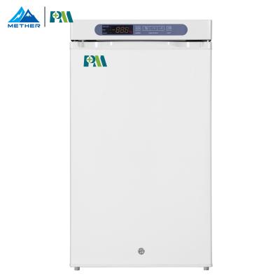 China Mini 100L Economic Vertical Stand Medical Pharmacy Vaccine Refrigerator 2-8 Degrees for sale
