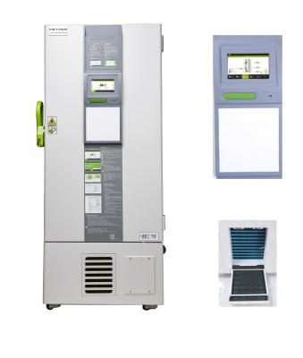 China Laboratory Hospital Minus 86 Degree Ultra Cold Freezer For Vaccine Storage Cabinet 408 Liters Capacity for sale