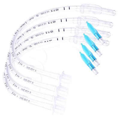 China Low Pressure 7.5 Cuffed Uncuffed Endotracheal Tube For Tonsillectomy for sale